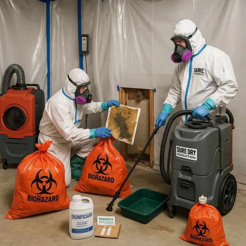 Contaminated Water Handling Protocols process in Orange, NJ